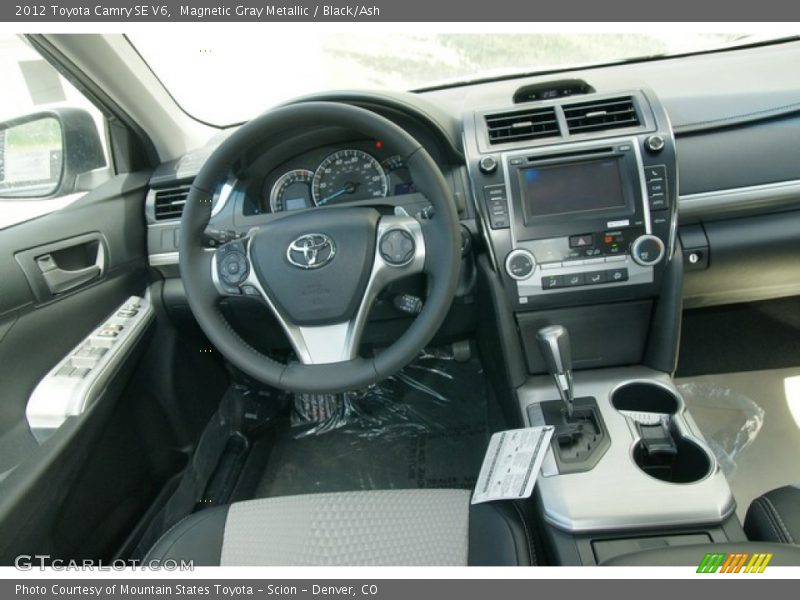 Magnetic Gray Metallic / Black/Ash 2012 Toyota Camry SE V6