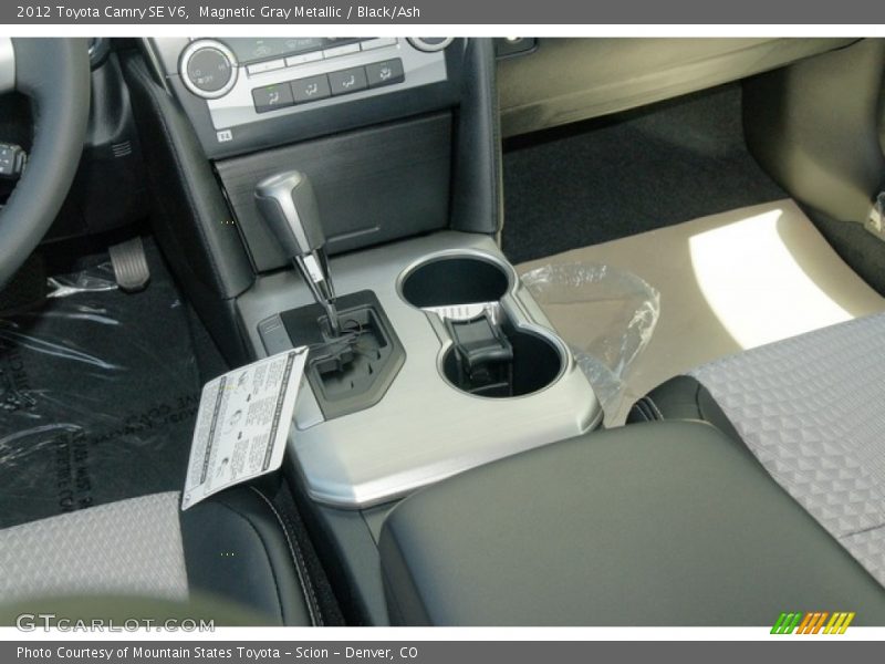 Magnetic Gray Metallic / Black/Ash 2012 Toyota Camry SE V6