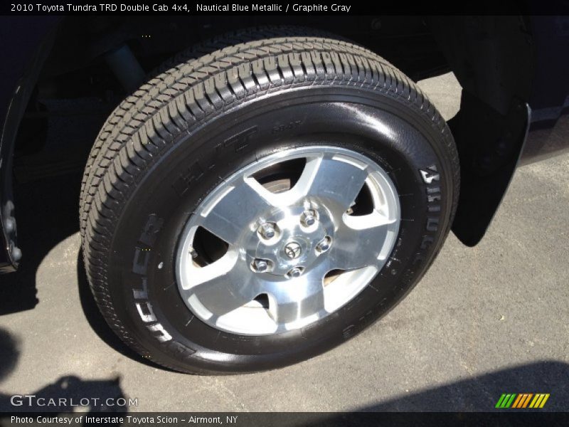 Nautical Blue Metallic / Graphite Gray 2010 Toyota Tundra TRD Double Cab 4x4