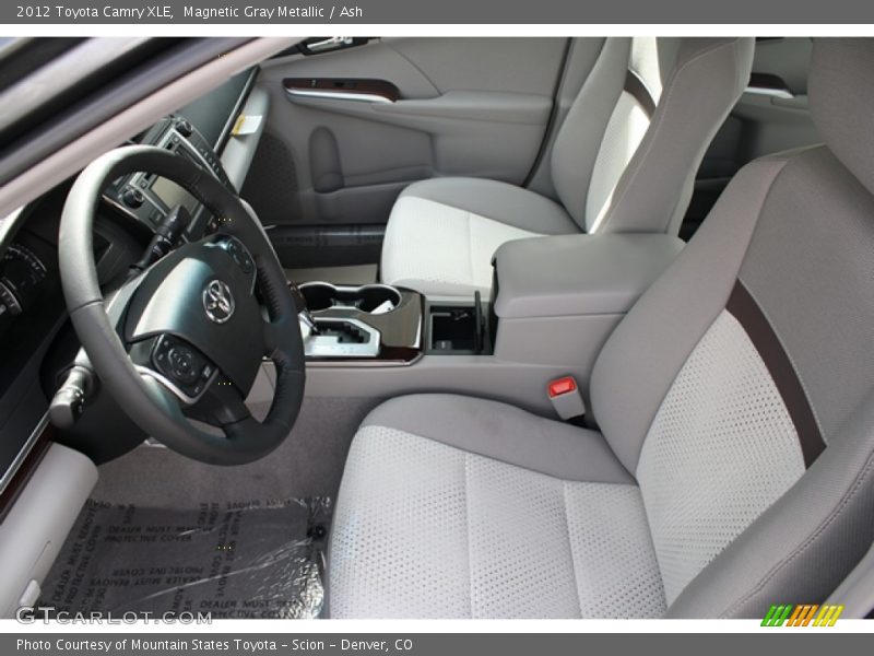 Magnetic Gray Metallic / Ash 2012 Toyota Camry XLE