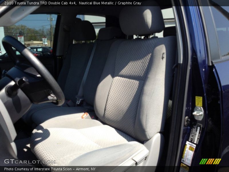 Nautical Blue Metallic / Graphite Gray 2010 Toyota Tundra TRD Double Cab 4x4