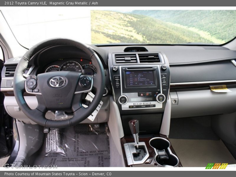 Magnetic Gray Metallic / Ash 2012 Toyota Camry XLE