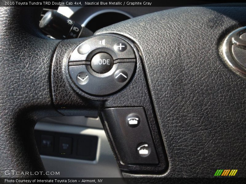 Nautical Blue Metallic / Graphite Gray 2010 Toyota Tundra TRD Double Cab 4x4