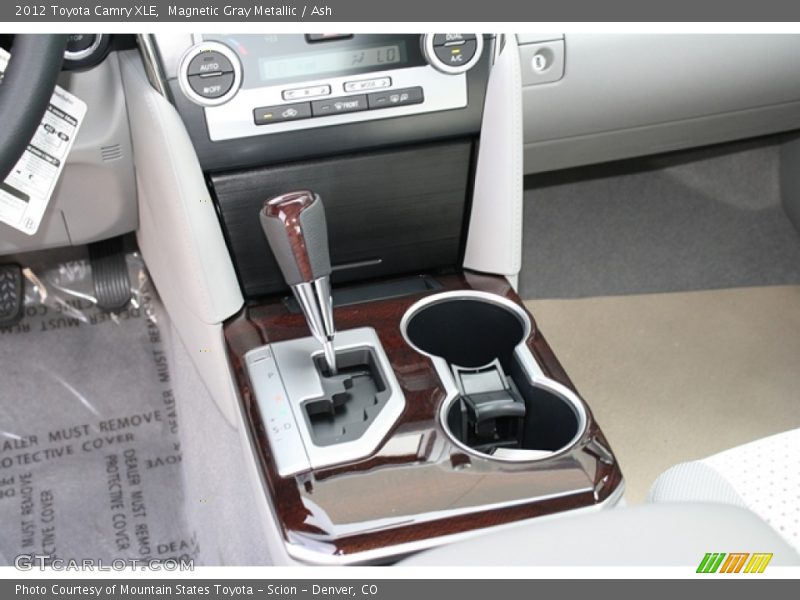 Magnetic Gray Metallic / Ash 2012 Toyota Camry XLE