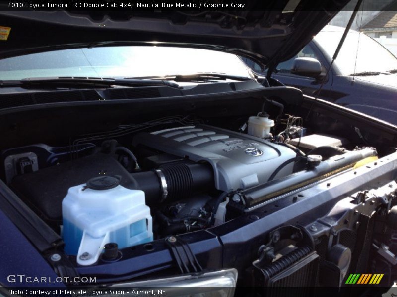 Nautical Blue Metallic / Graphite Gray 2010 Toyota Tundra TRD Double Cab 4x4