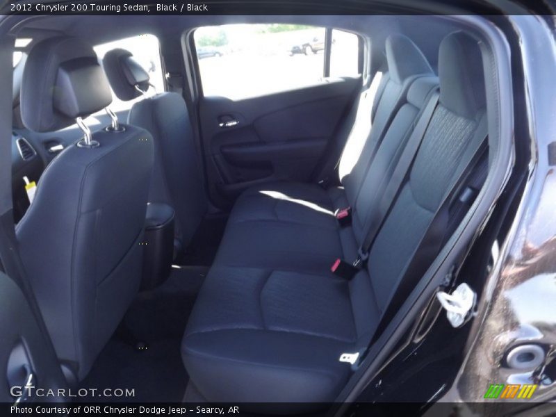 Black / Black 2012 Chrysler 200 Touring Sedan