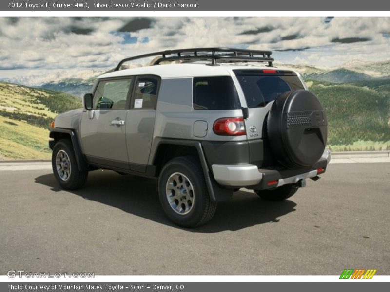 Silver Fresco Metallic / Dark Charcoal 2012 Toyota FJ Cruiser 4WD