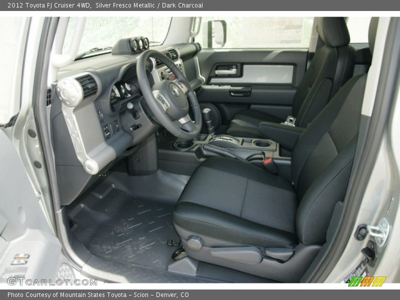 Silver Fresco Metallic / Dark Charcoal 2012 Toyota FJ Cruiser 4WD