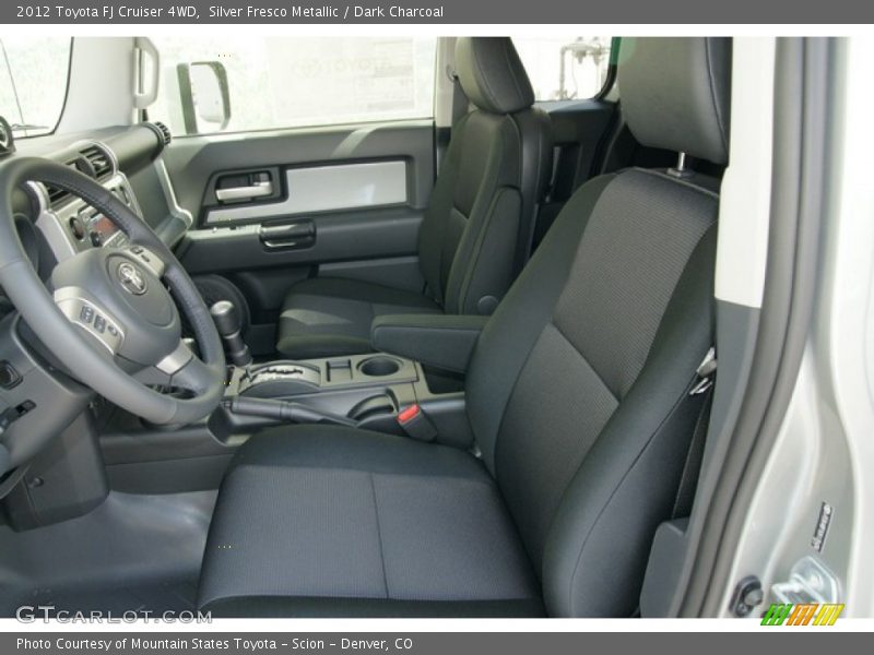Silver Fresco Metallic / Dark Charcoal 2012 Toyota FJ Cruiser 4WD