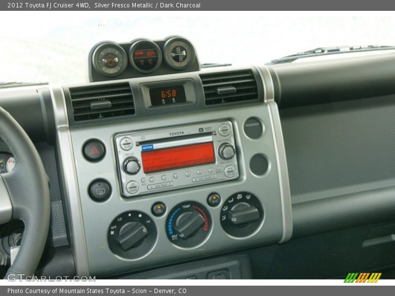 Silver Fresco Metallic / Dark Charcoal 2012 Toyota FJ Cruiser 4WD