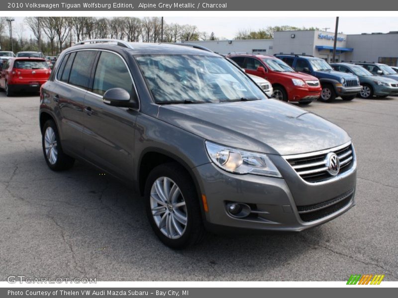 Alpine Grey Metallic / Charcoal 2010 Volkswagen Tiguan Wolfsburg Edition