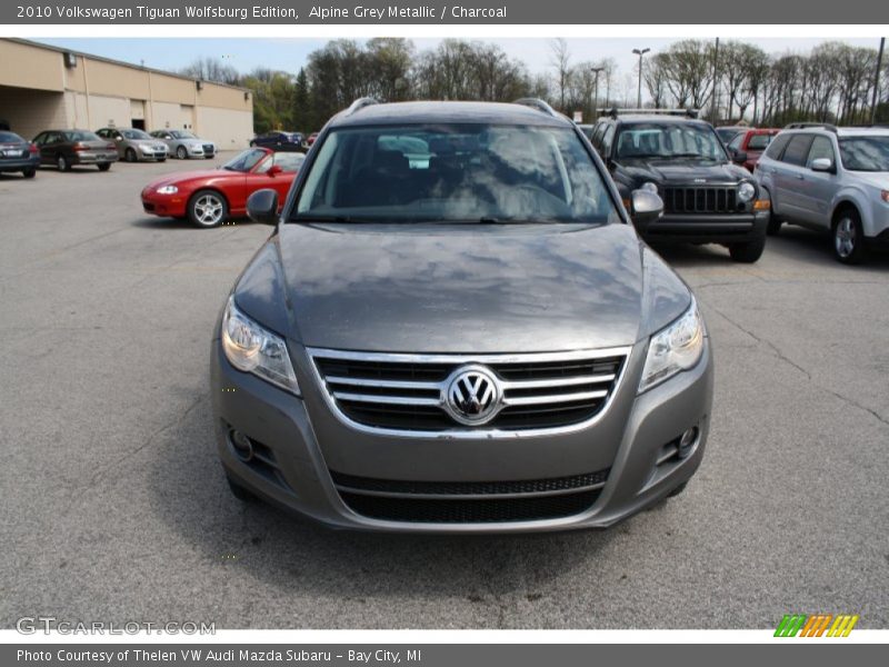 Alpine Grey Metallic / Charcoal 2010 Volkswagen Tiguan Wolfsburg Edition