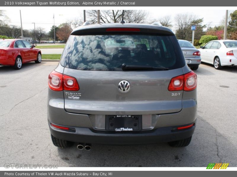 Alpine Grey Metallic / Charcoal 2010 Volkswagen Tiguan Wolfsburg Edition