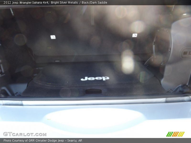 Bright Silver Metallic / Black/Dark Saddle 2012 Jeep Wrangler Sahara 4x4