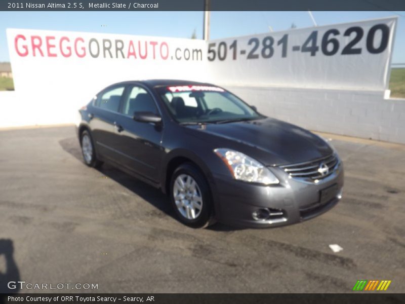 Metallic Slate / Charcoal 2011 Nissan Altima 2.5 S