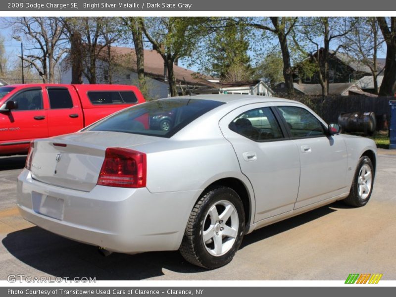 Bright Silver Metallic / Dark Slate Gray 2008 Dodge Charger SE
