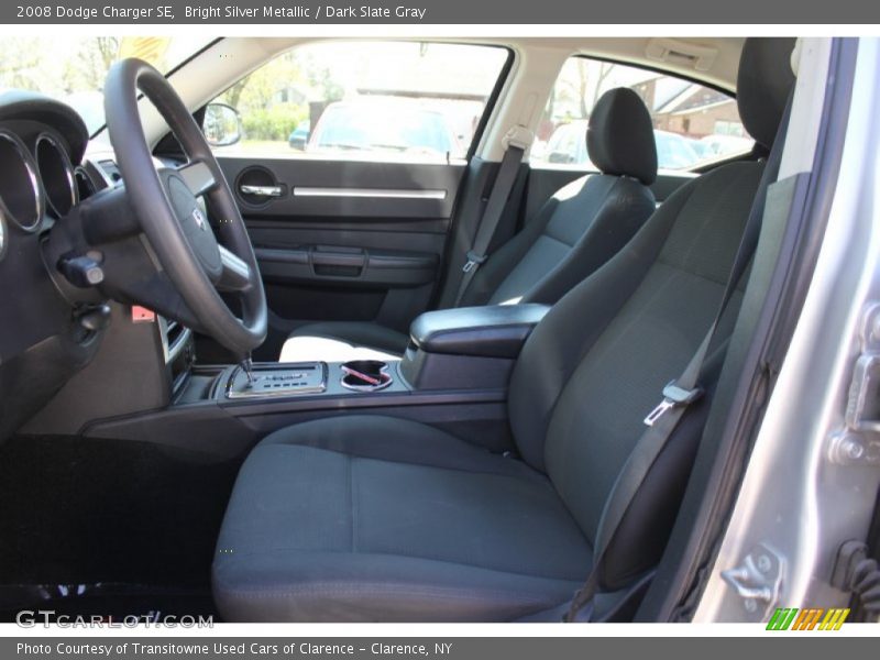 Bright Silver Metallic / Dark Slate Gray 2008 Dodge Charger SE