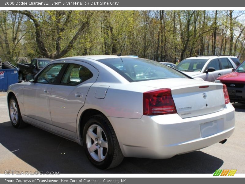 Bright Silver Metallic / Dark Slate Gray 2008 Dodge Charger SE
