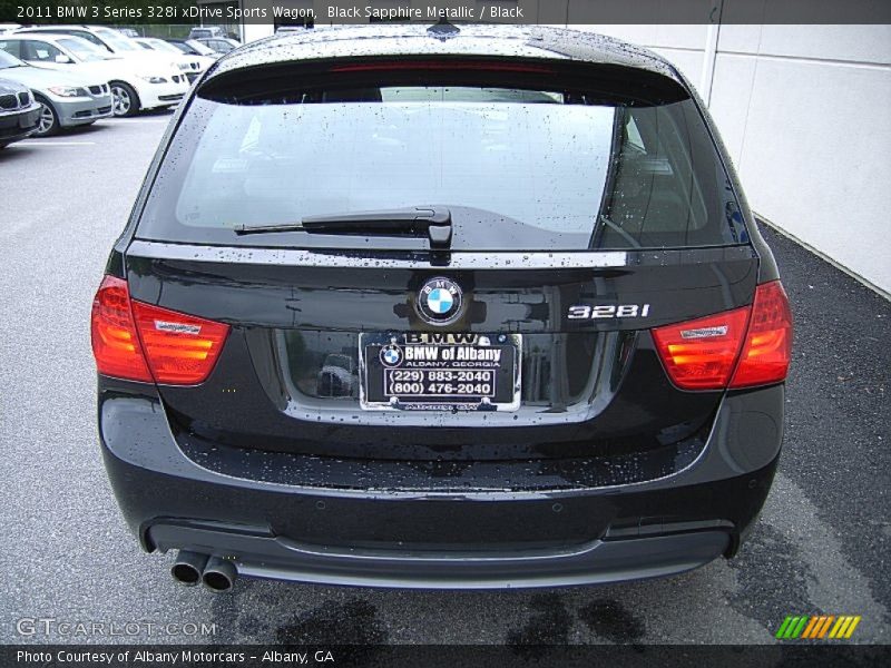 Black Sapphire Metallic / Black 2011 BMW 3 Series 328i xDrive Sports Wagon