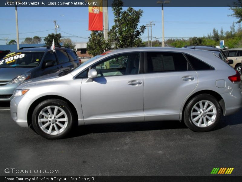 Classic Silver Metallic / Gray 2010 Toyota Venza I4