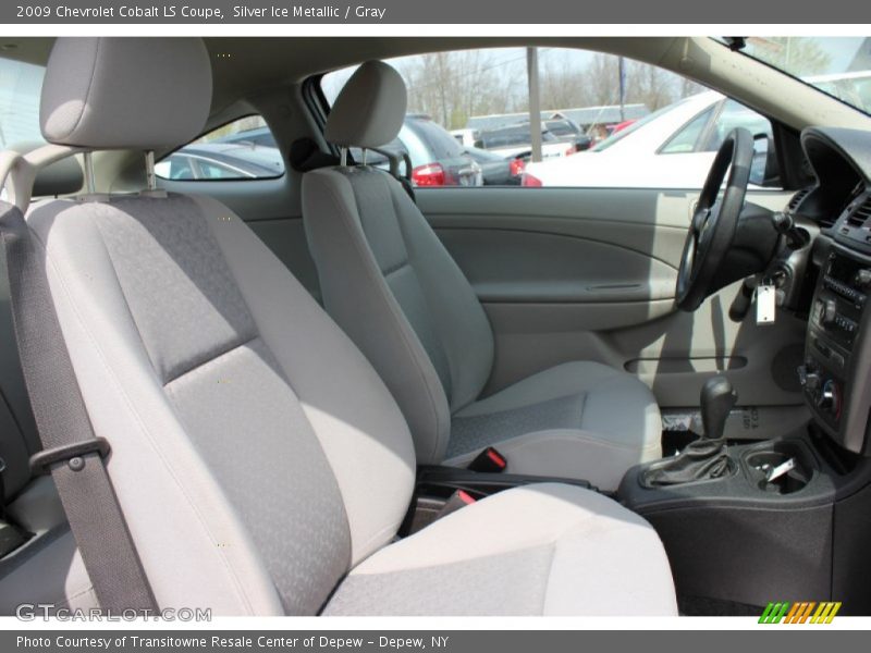 Silver Ice Metallic / Gray 2009 Chevrolet Cobalt LS Coupe