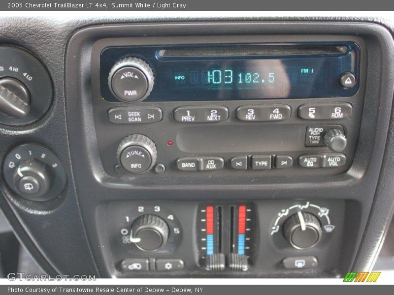 Summit White / Light Gray 2005 Chevrolet TrailBlazer LT 4x4