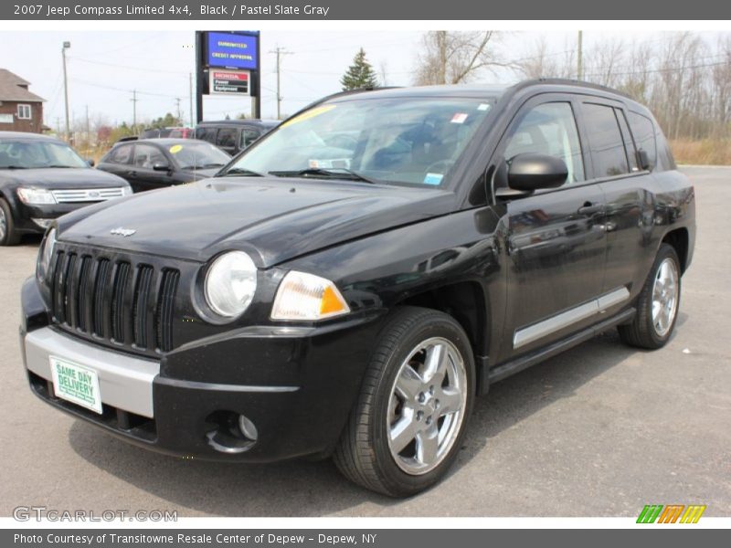 Black / Pastel Slate Gray 2007 Jeep Compass Limited 4x4