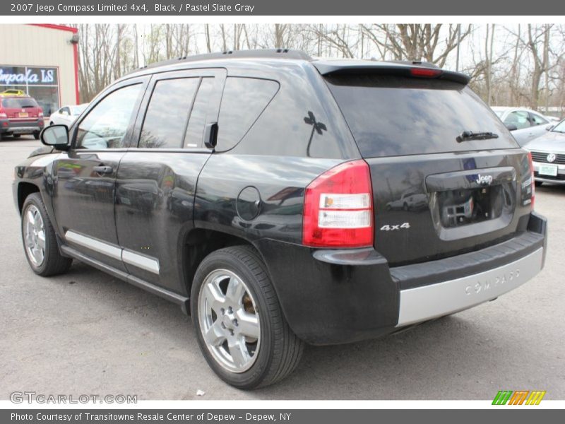 Black / Pastel Slate Gray 2007 Jeep Compass Limited 4x4