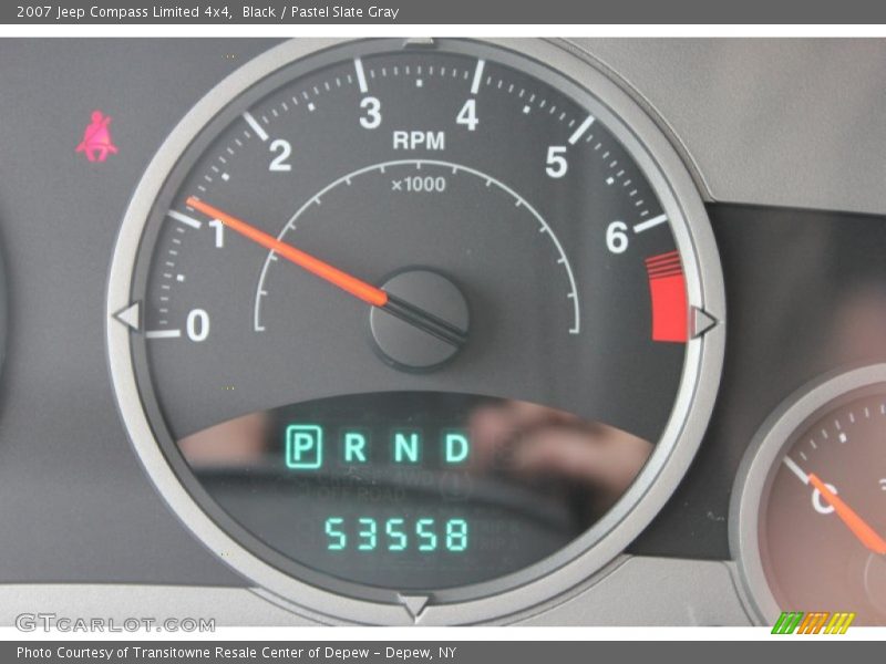 Black / Pastel Slate Gray 2007 Jeep Compass Limited 4x4