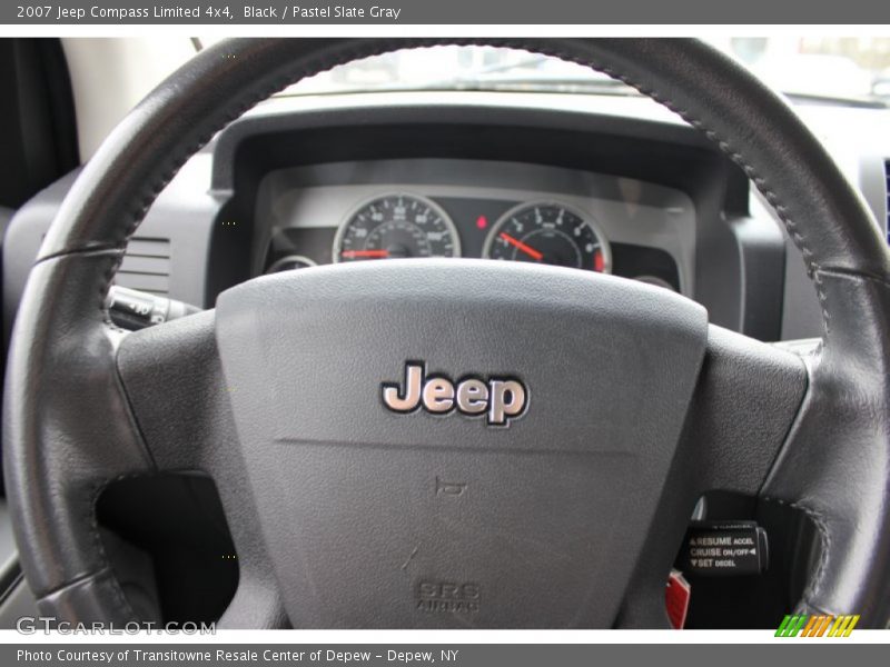 Black / Pastel Slate Gray 2007 Jeep Compass Limited 4x4