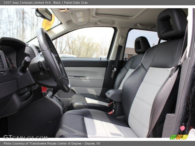 Black / Pastel Slate Gray 2007 Jeep Compass Limited 4x4