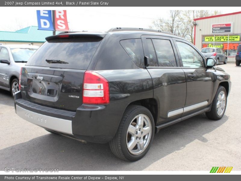 Black / Pastel Slate Gray 2007 Jeep Compass Limited 4x4