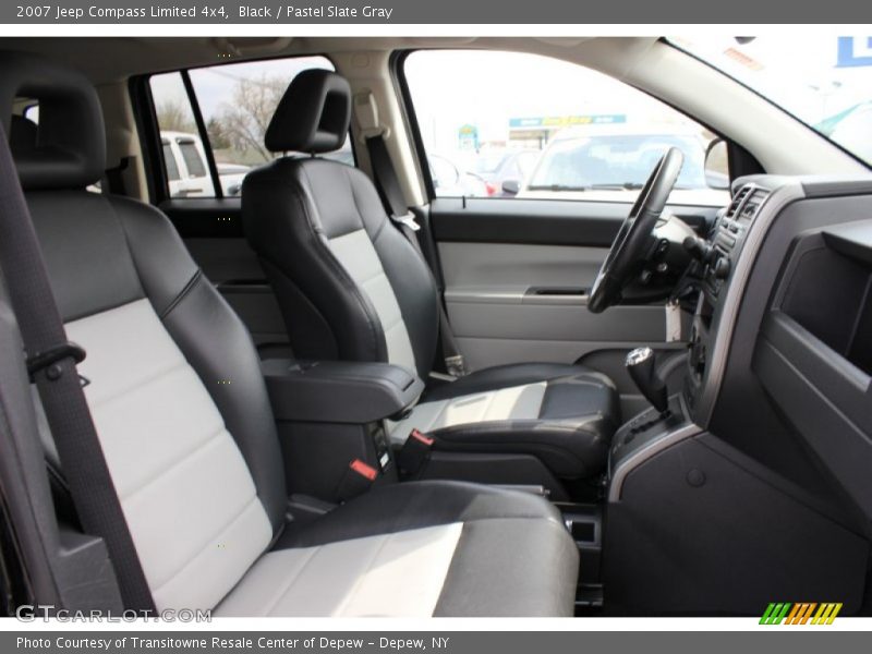 Black / Pastel Slate Gray 2007 Jeep Compass Limited 4x4