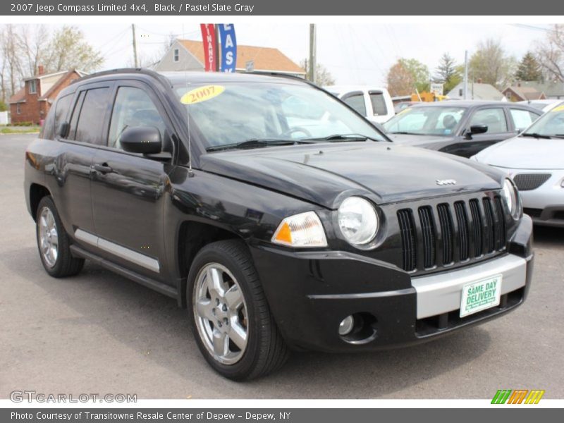Black / Pastel Slate Gray 2007 Jeep Compass Limited 4x4