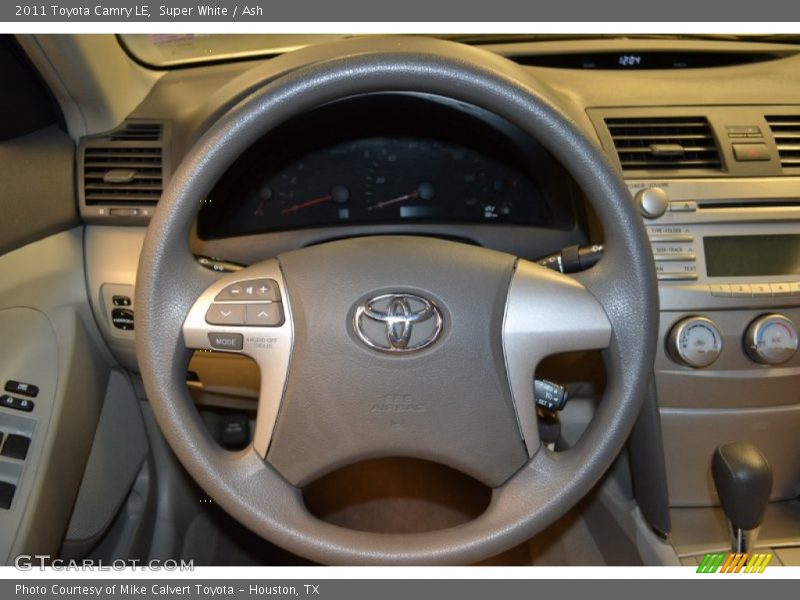 Super White / Ash 2011 Toyota Camry LE