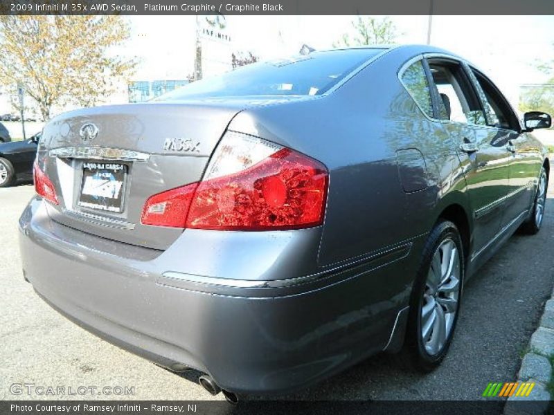 Platinum Graphite / Graphite Black 2009 Infiniti M 35x AWD Sedan