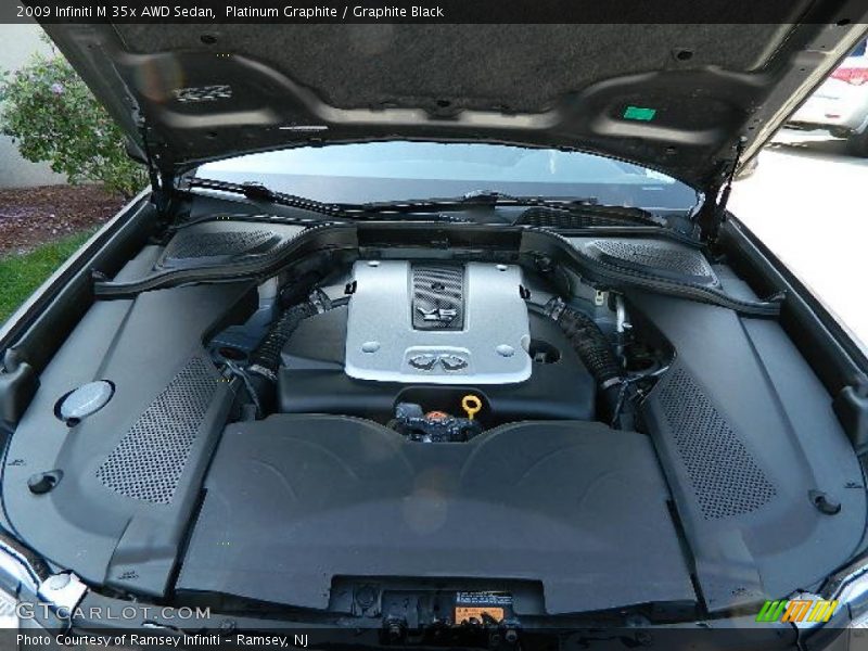 Platinum Graphite / Graphite Black 2009 Infiniti M 35x AWD Sedan
