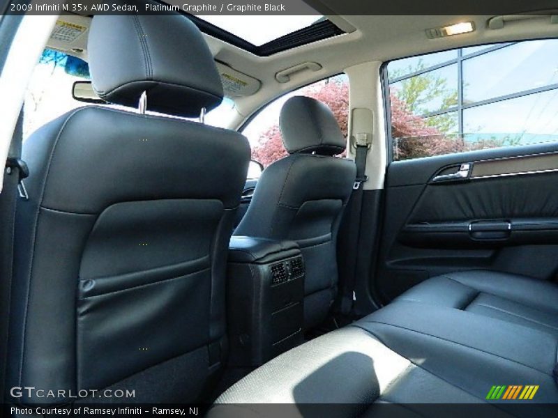 Platinum Graphite / Graphite Black 2009 Infiniti M 35x AWD Sedan