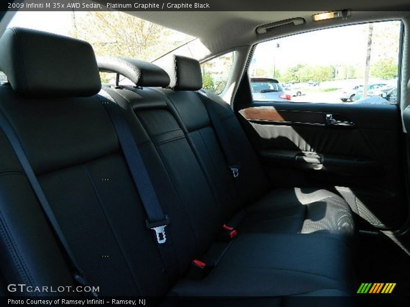 Platinum Graphite / Graphite Black 2009 Infiniti M 35x AWD Sedan