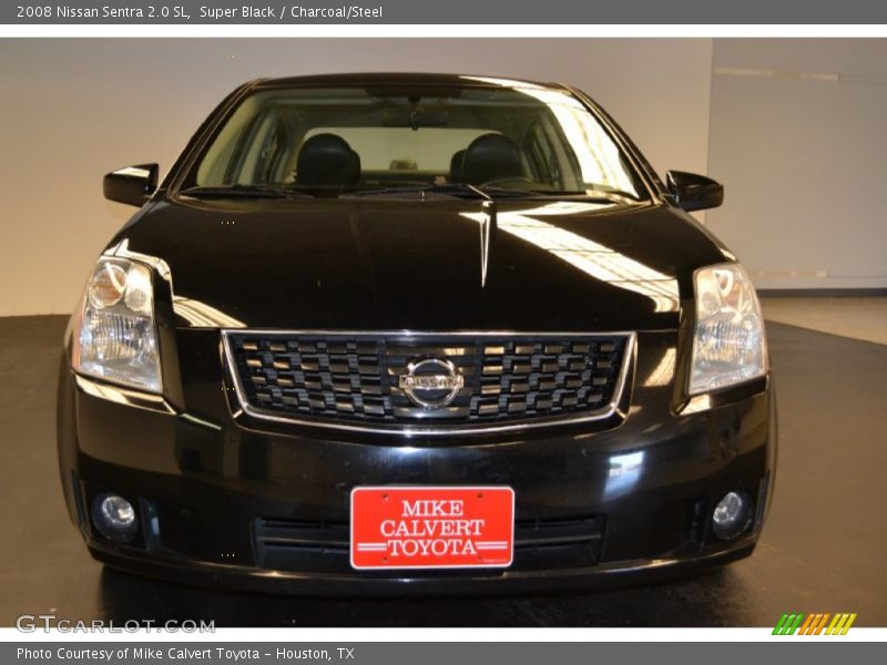 Super Black / Charcoal/Steel 2008 Nissan Sentra 2.0 SL