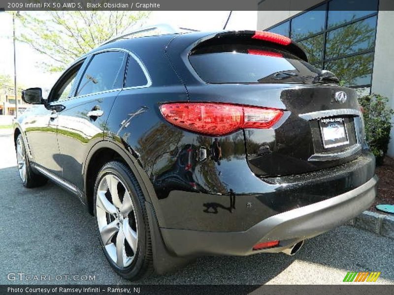 Black Obsidian / Graphite 2009 Infiniti FX 50 AWD S