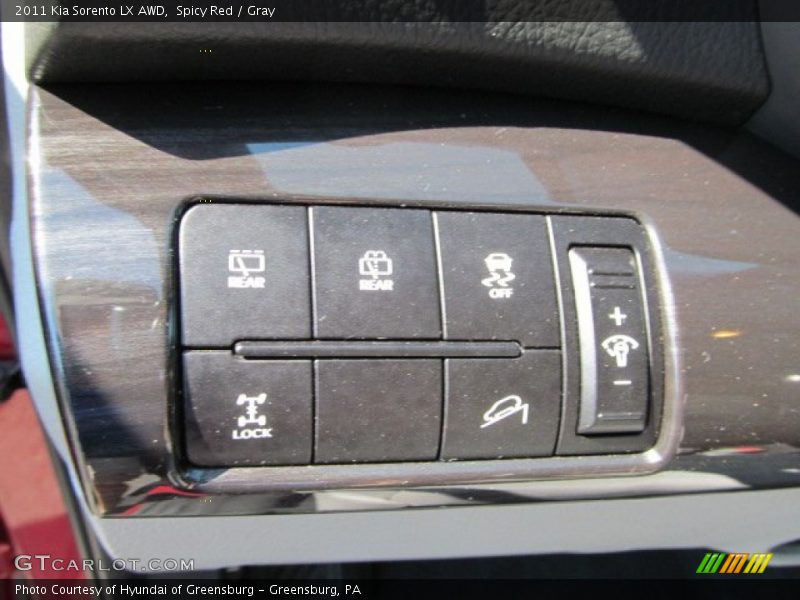 Spicy Red / Gray 2011 Kia Sorento LX AWD