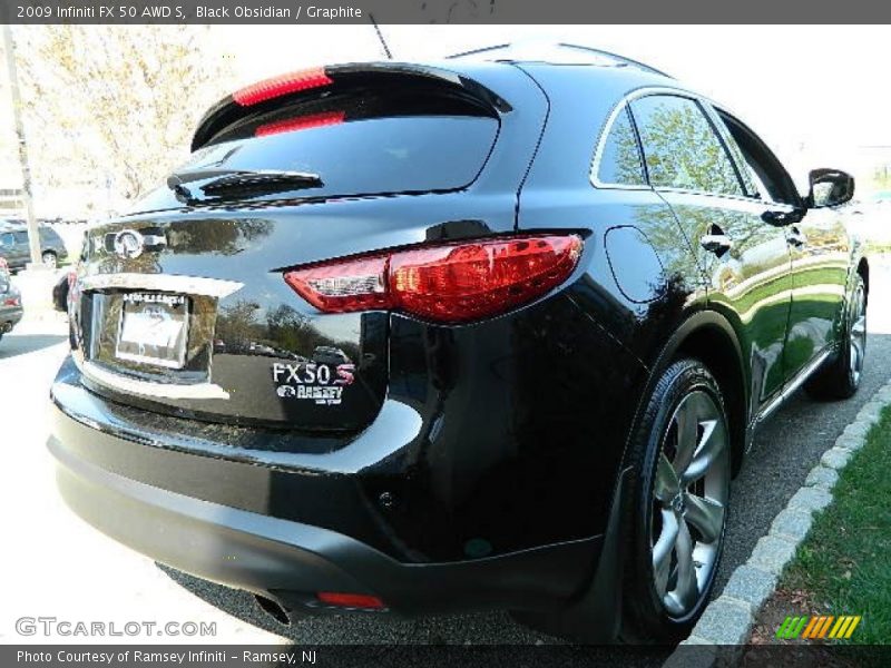 Black Obsidian / Graphite 2009 Infiniti FX 50 AWD S