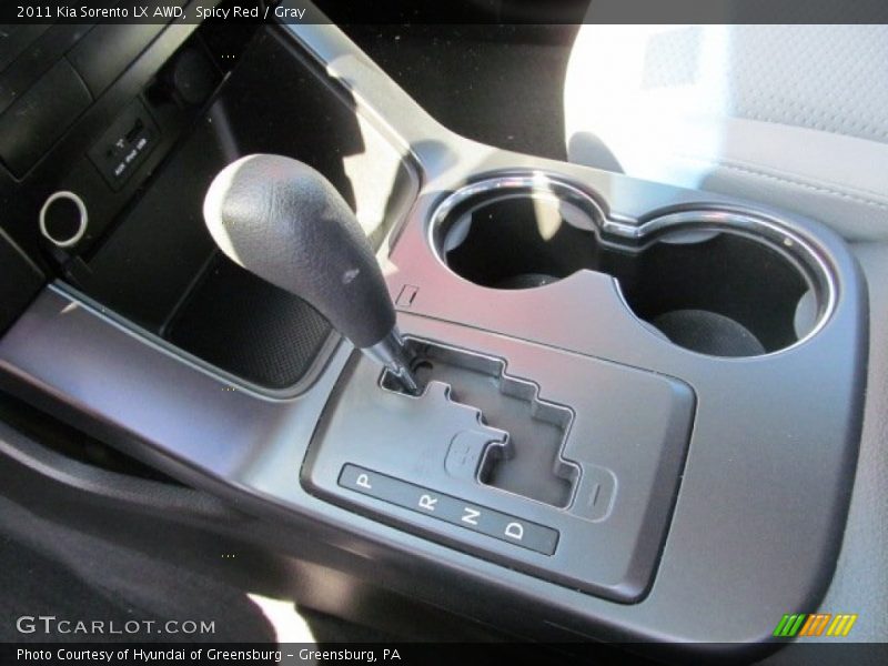 Spicy Red / Gray 2011 Kia Sorento LX AWD