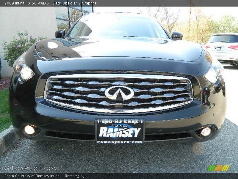 Black Obsidian / Graphite 2009 Infiniti FX 50 AWD S