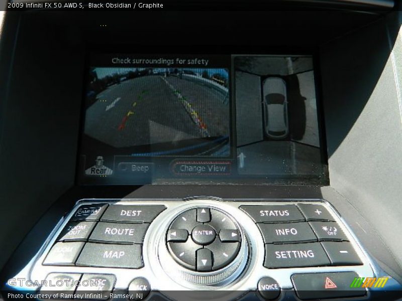 Black Obsidian / Graphite 2009 Infiniti FX 50 AWD S