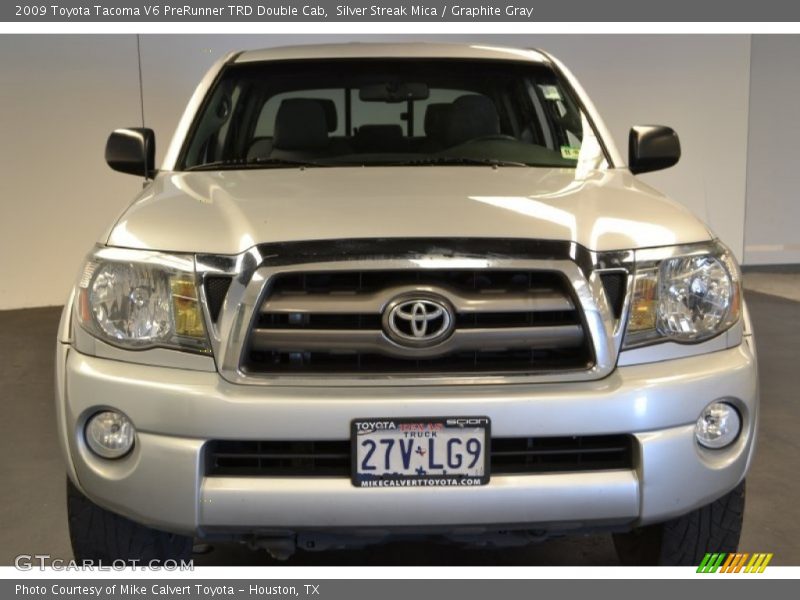 Silver Streak Mica / Graphite Gray 2009 Toyota Tacoma V6 PreRunner TRD Double Cab
