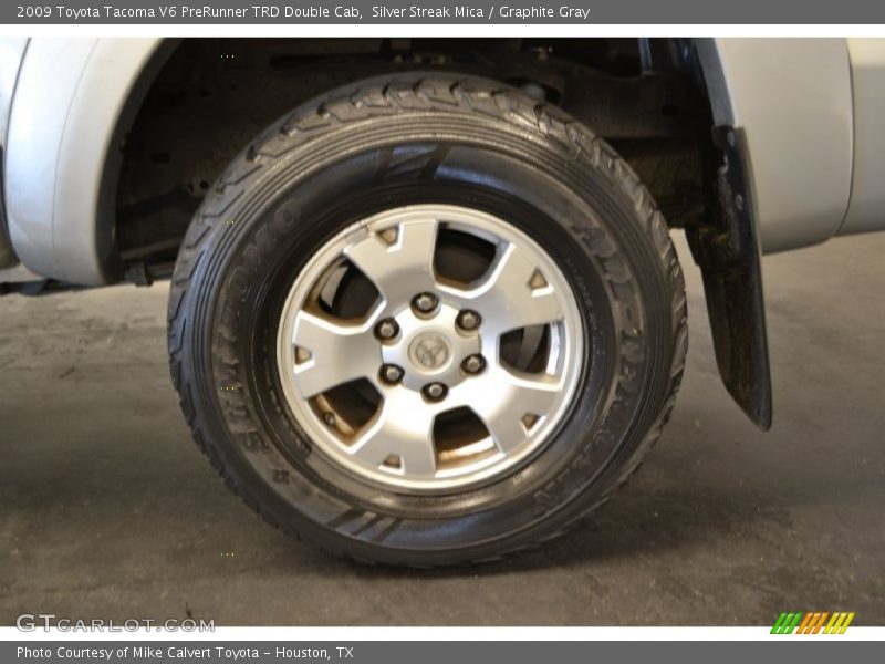 Silver Streak Mica / Graphite Gray 2009 Toyota Tacoma V6 PreRunner TRD Double Cab
