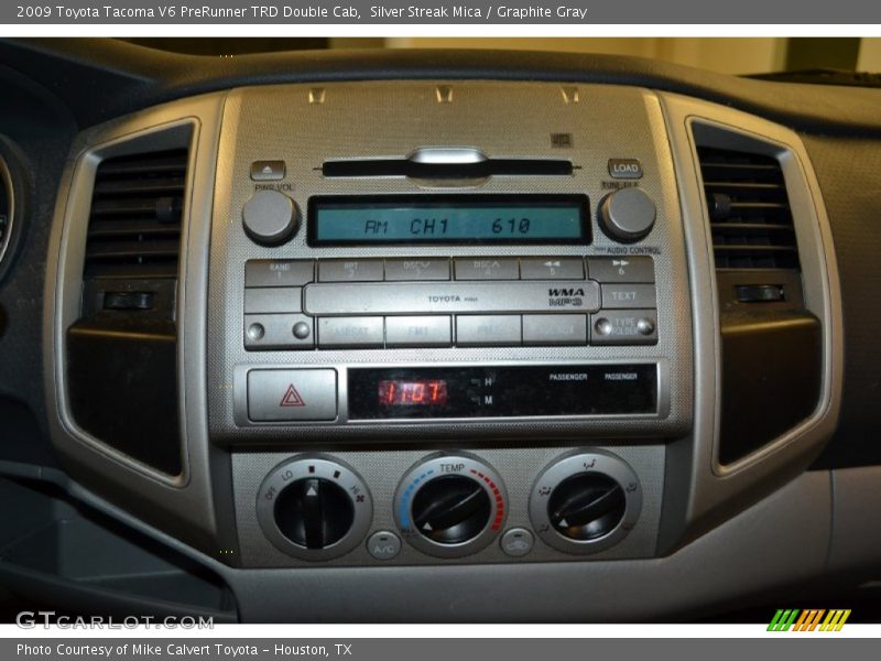 Silver Streak Mica / Graphite Gray 2009 Toyota Tacoma V6 PreRunner TRD Double Cab