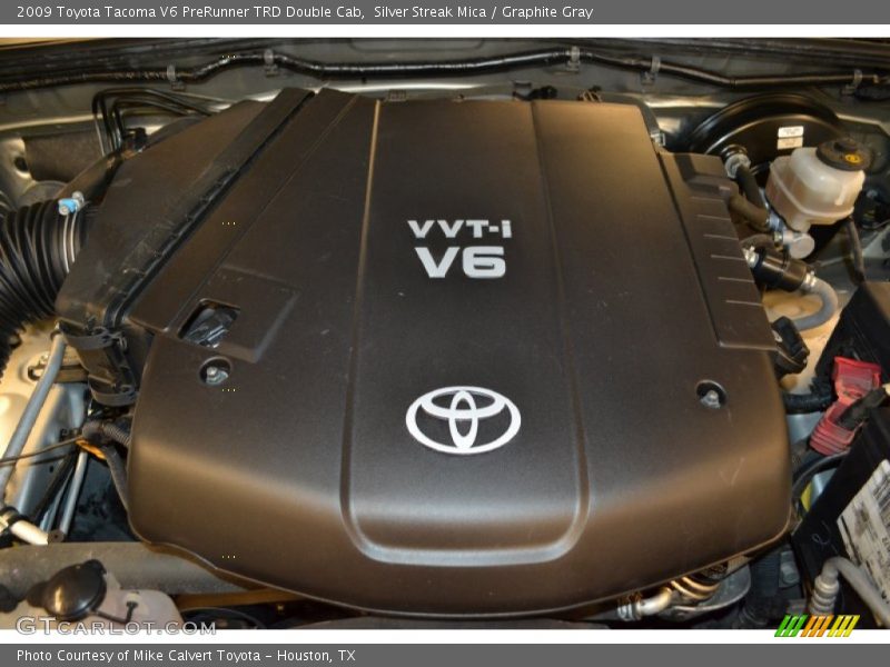 Silver Streak Mica / Graphite Gray 2009 Toyota Tacoma V6 PreRunner TRD Double Cab